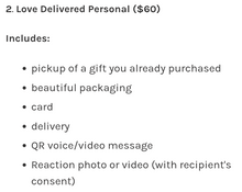 Load image into Gallery viewer, Love Delivered: A Luxury Gifting Concierge Service by Pink Mafia
