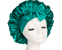 Load image into Gallery viewer, Satin Bonnet With Strap
