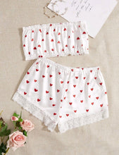 Load image into Gallery viewer, iHeartyou Bandeau Shorts Set
