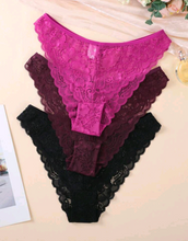 Load image into Gallery viewer, Lace panties (3 for $12)
