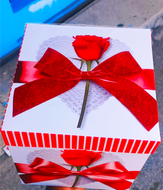 Red Rose Gift Box (Empty)